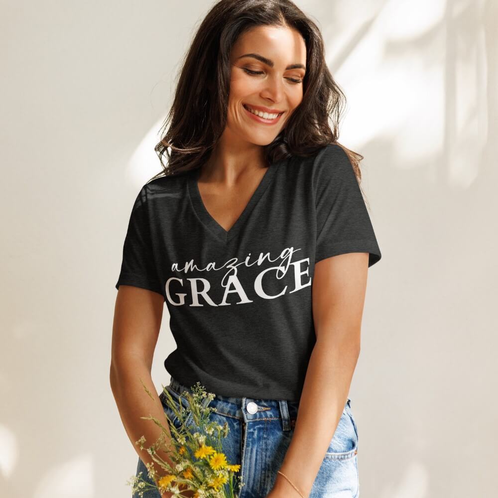 Amazing Grace V-neck Shirt
