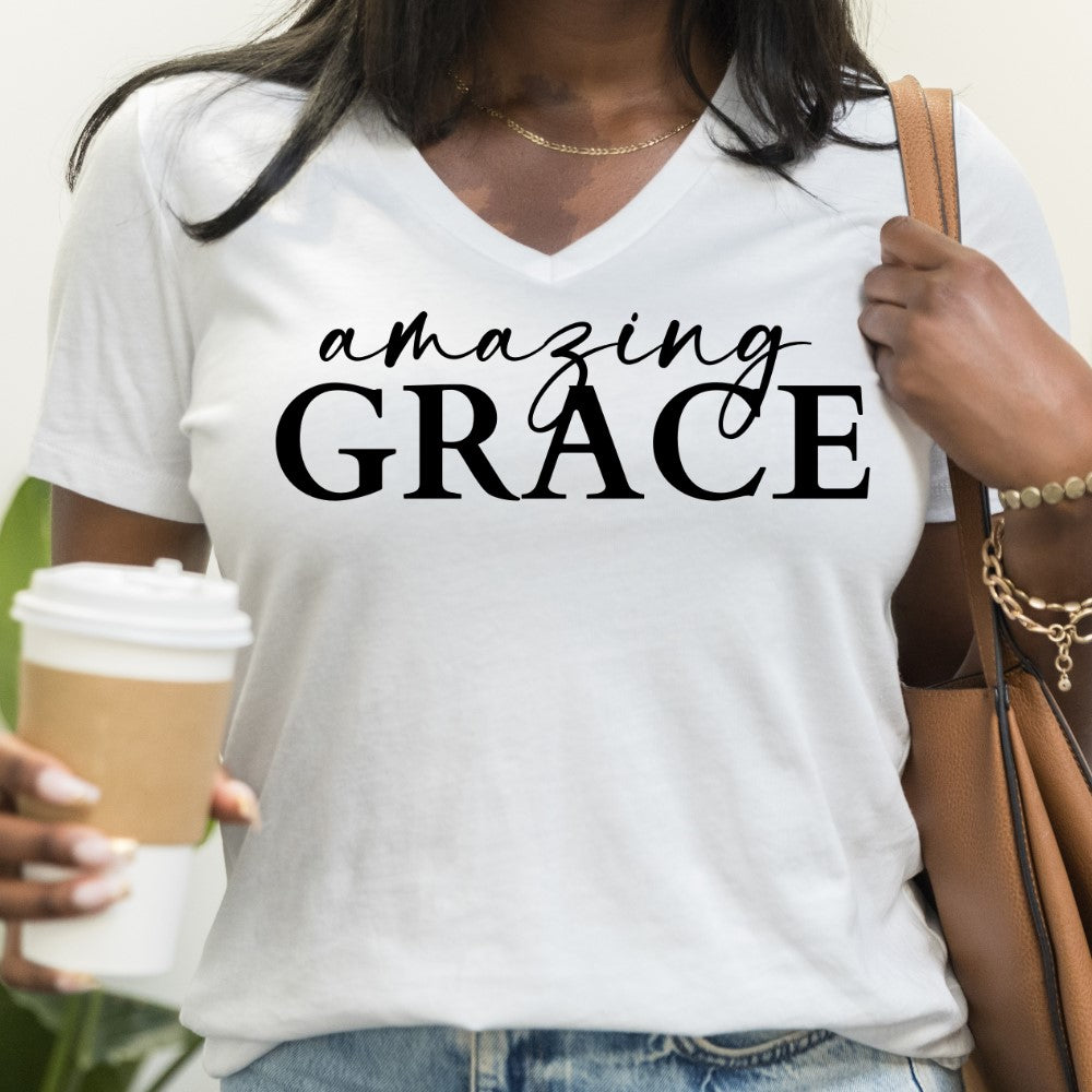 Amazing Grace V-neck Shirt
