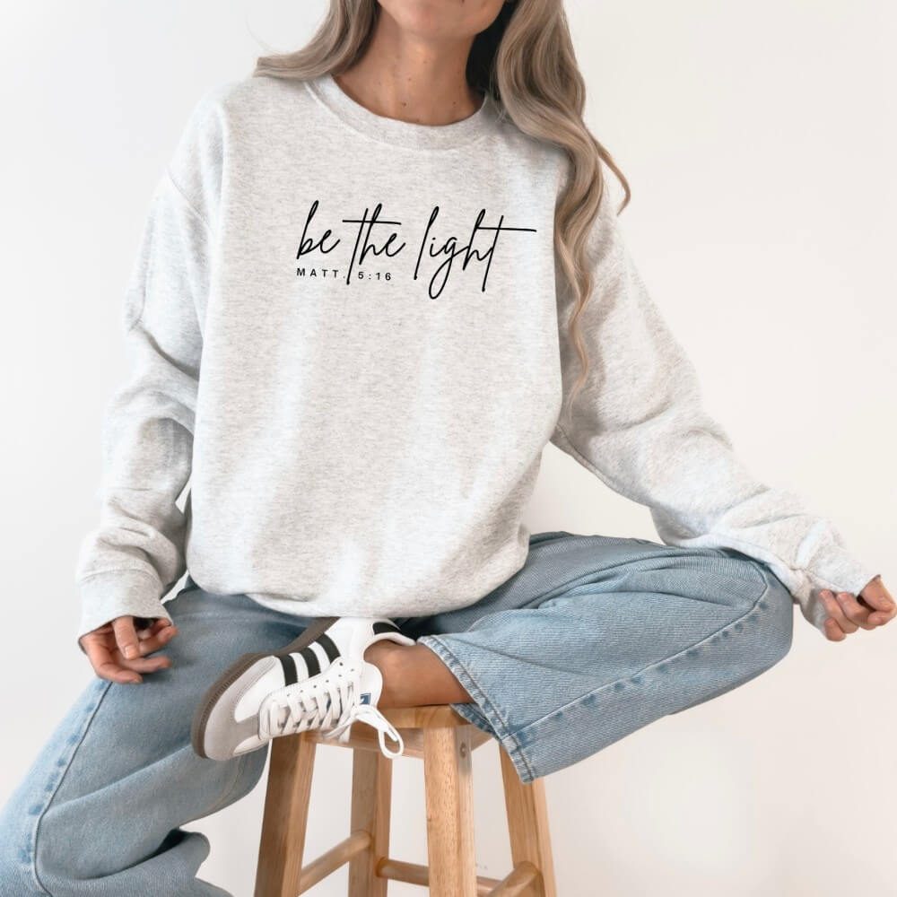 Be The Light Crewneck
