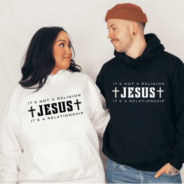 THE BOY HAS NO PATIENCE】 JESUS HOODIE Jesus Hoodie Sport Grey / XL