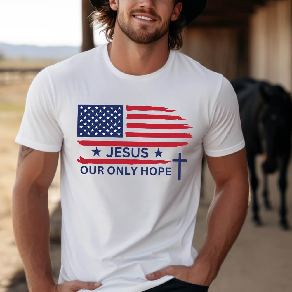 Jesus Our Only Hope Men's Shirt