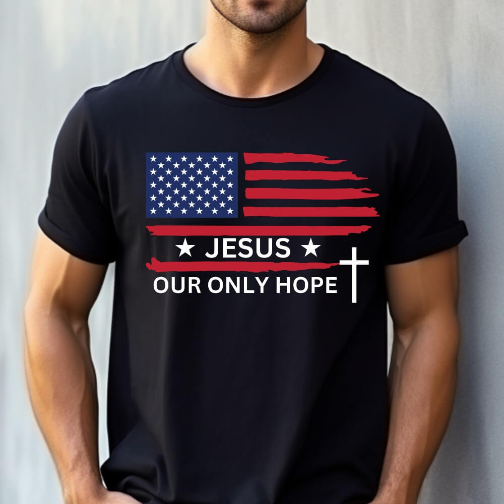 Jesus Our Only Hope Men's Shirt