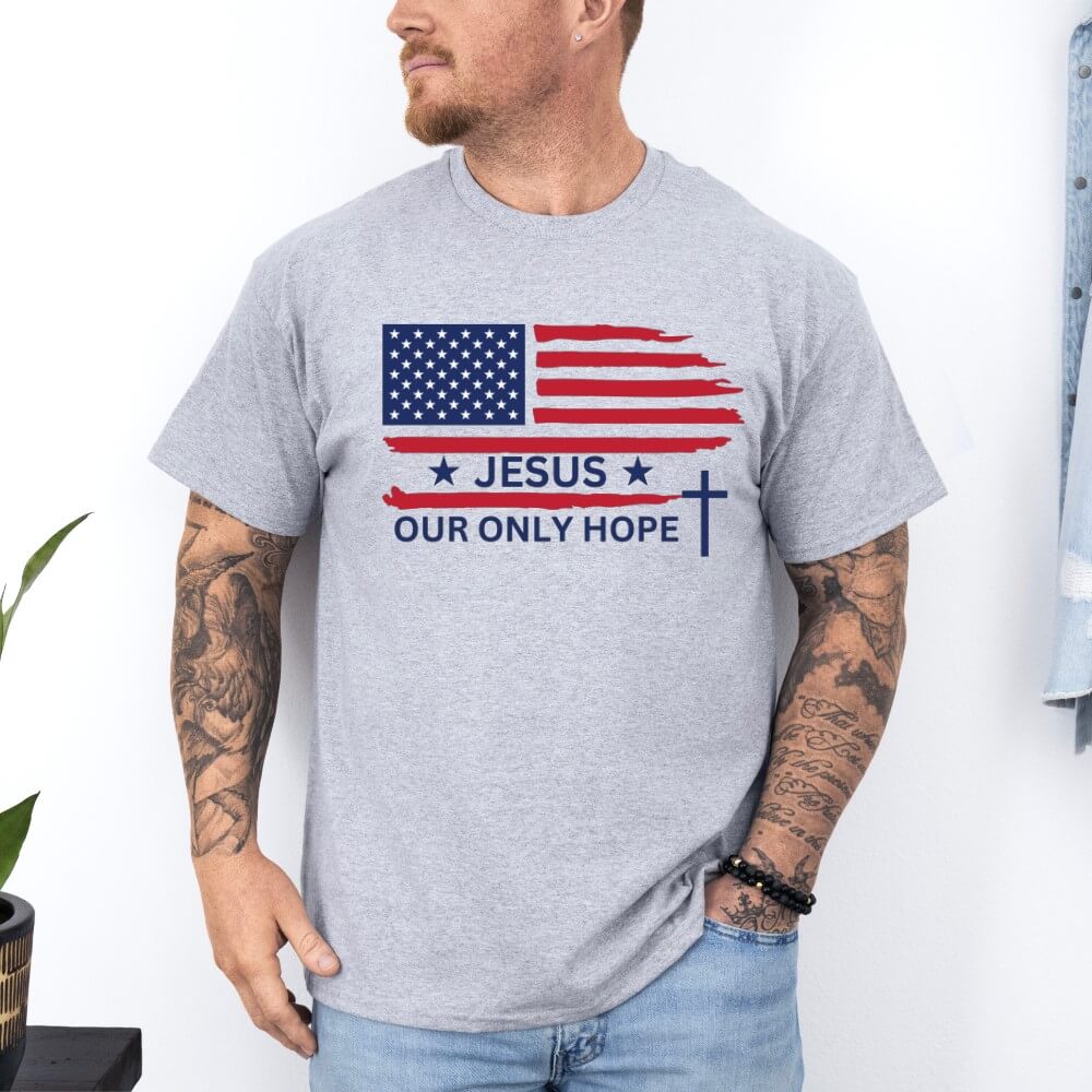 Jesus Our Only Hope Men's Shirt