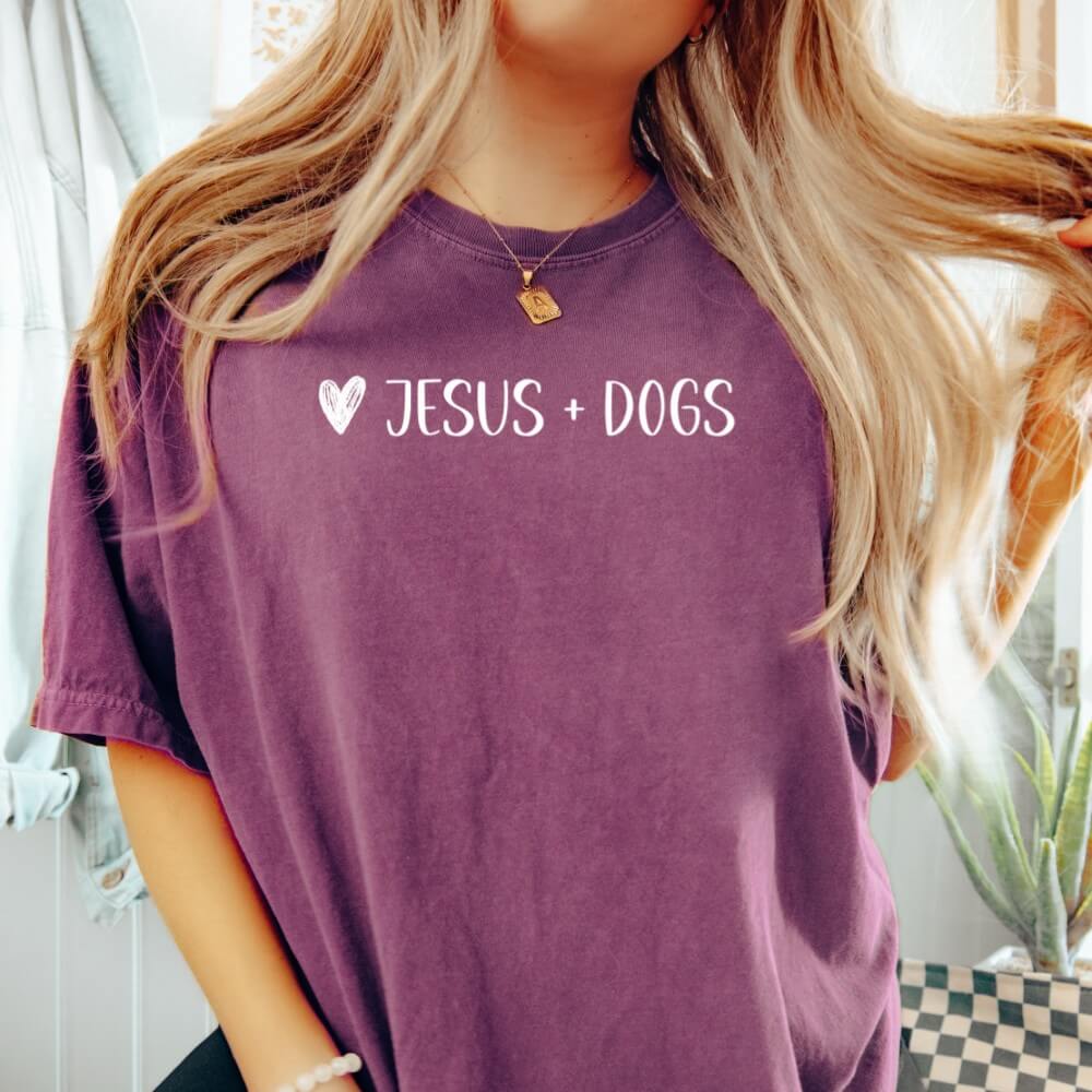 Jesus And Dogs Shirt