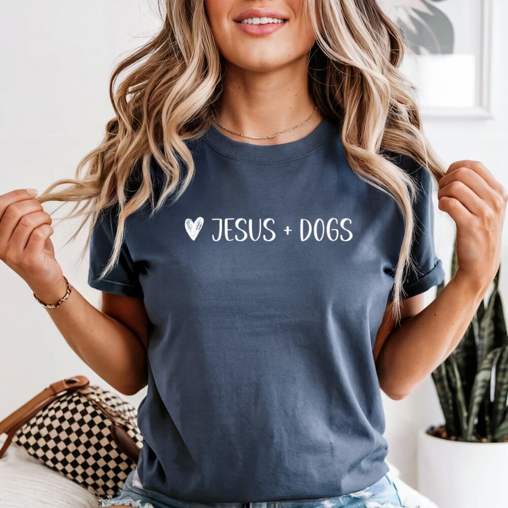 Jesus And Dogs Shirt