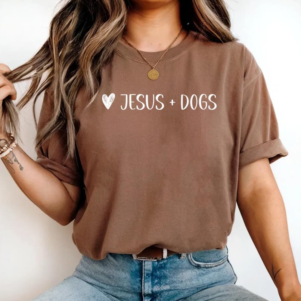 Jesus And Dogs Shirt