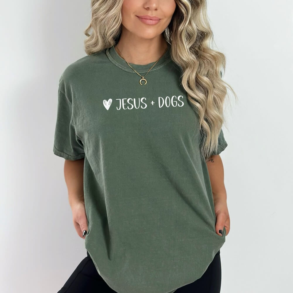 Jesus And Dogs Shirt