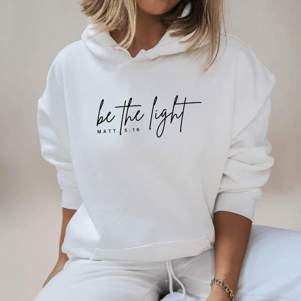 Be the light hoodie online