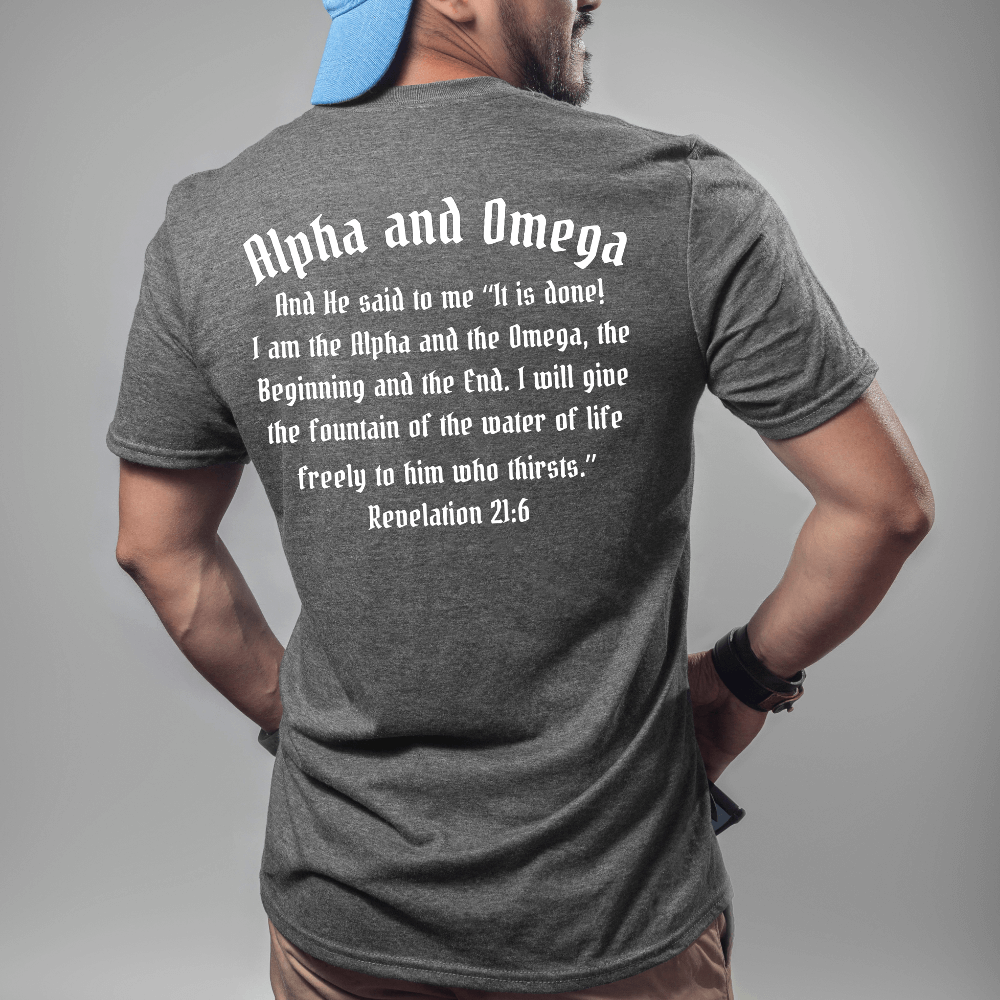 Alpha And Omega Mens T-shirt