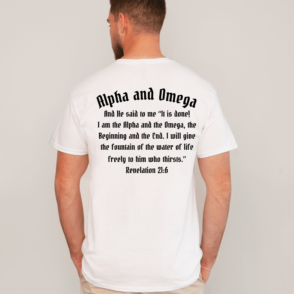 Alpha And Omega Mens T-shirt