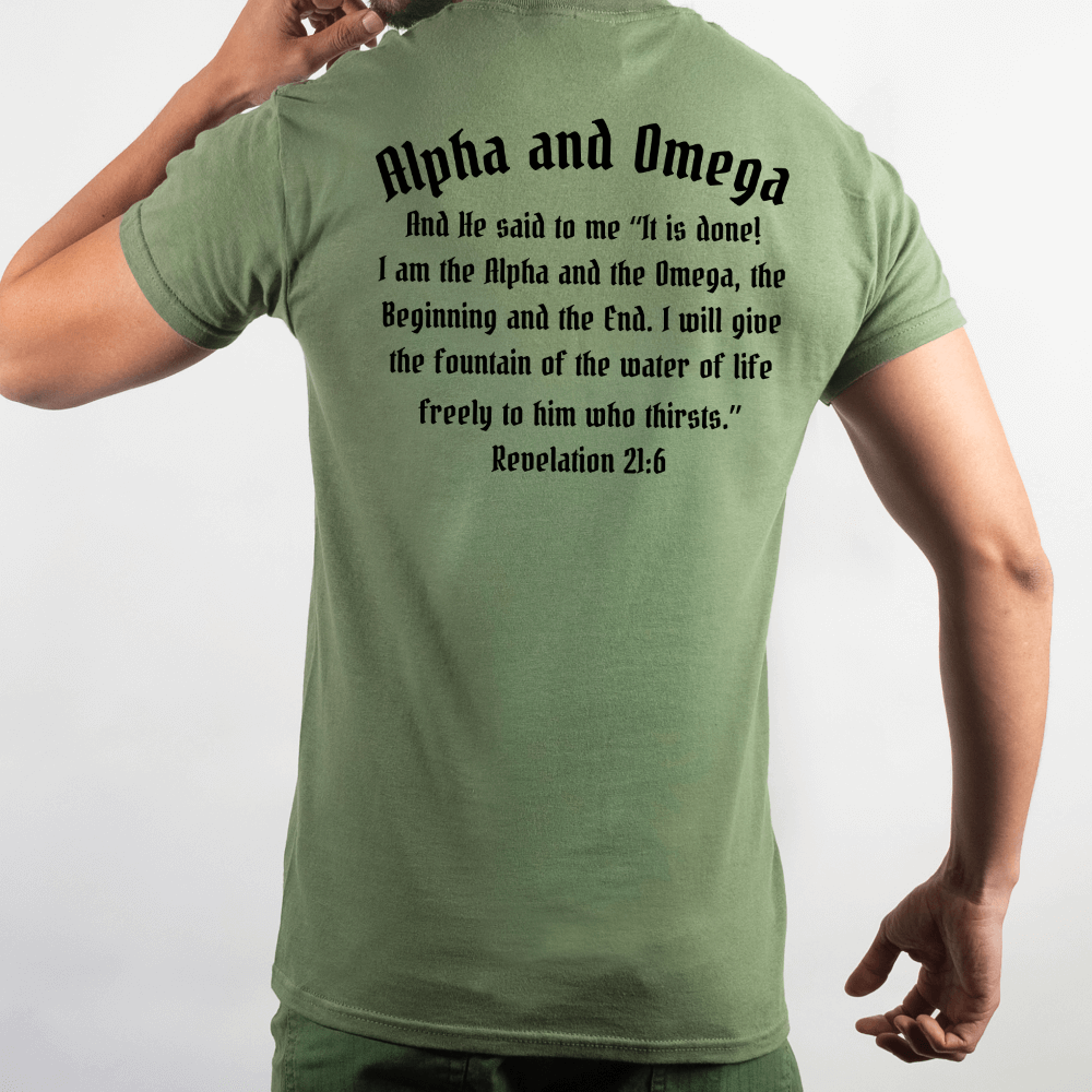 Alpha And Omega Mens T-shirt