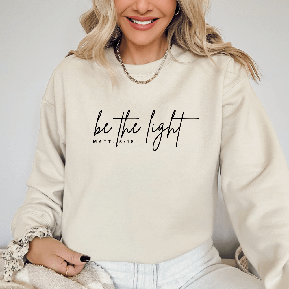 Be The Light Crewneck