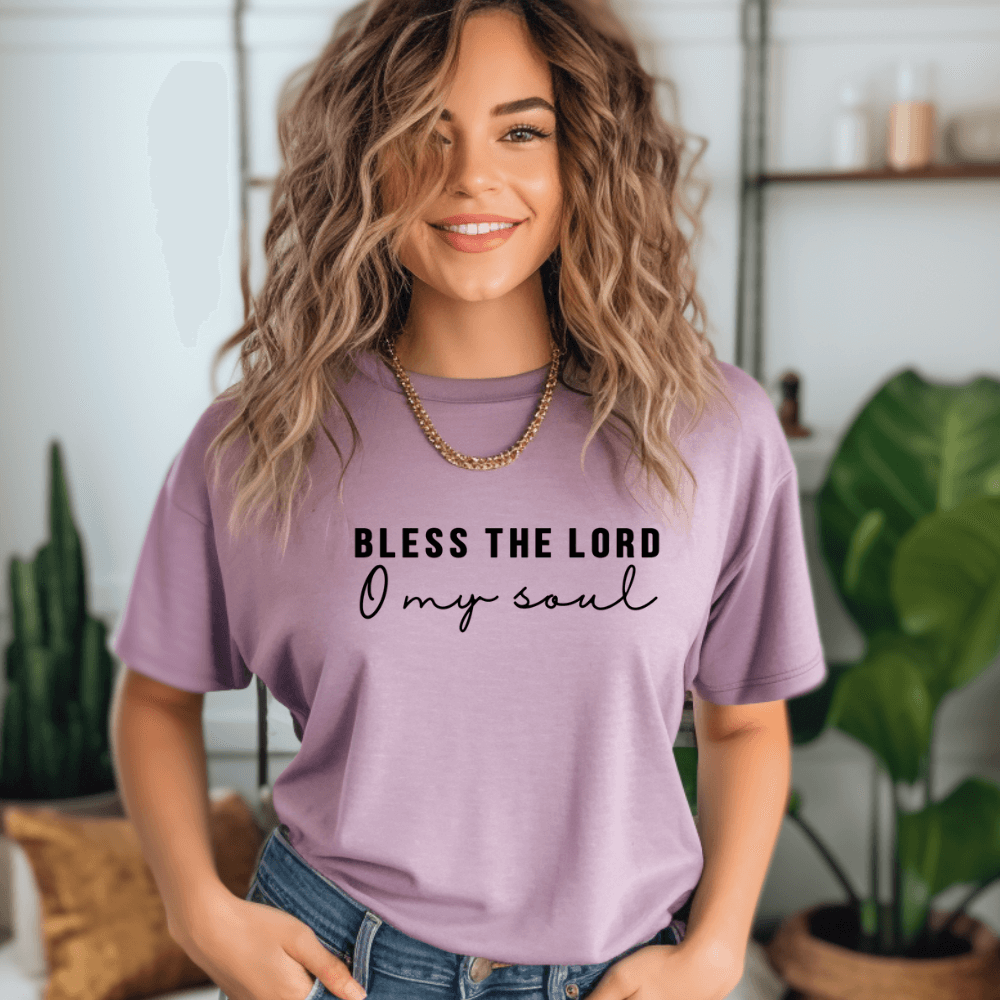 Blessed The Name Of The Lord Women T shirt
