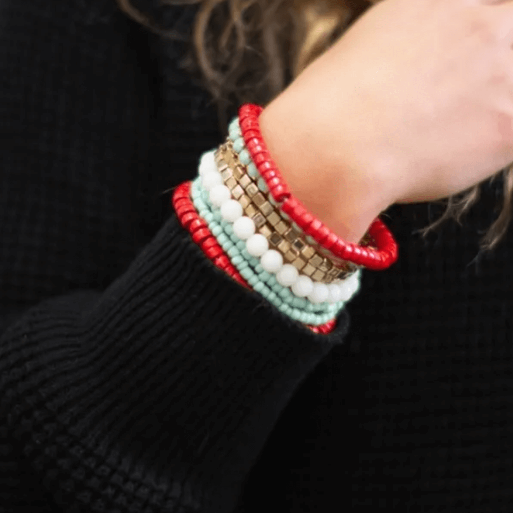 Boho Bracelet Red