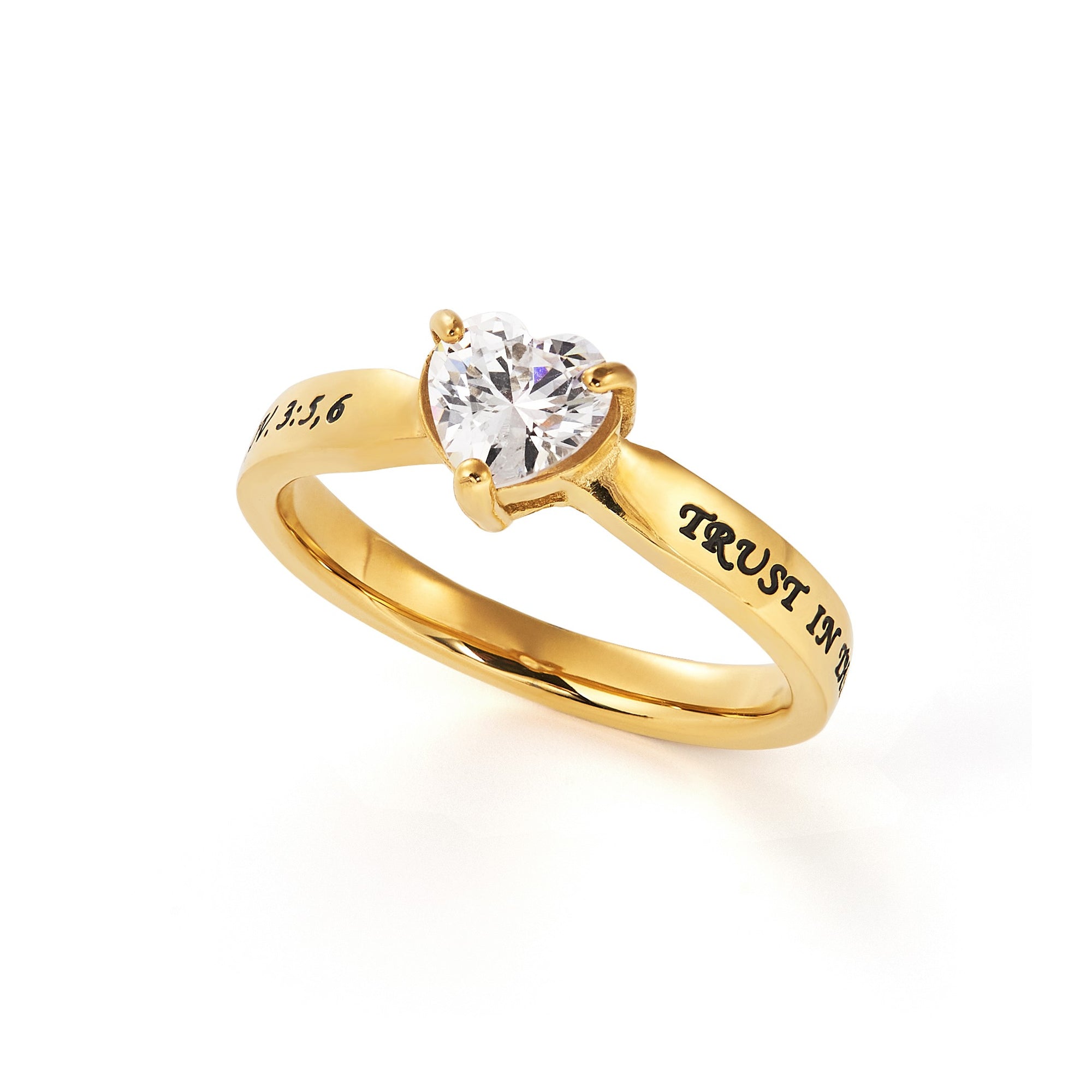 Gold Heart Ring Trust