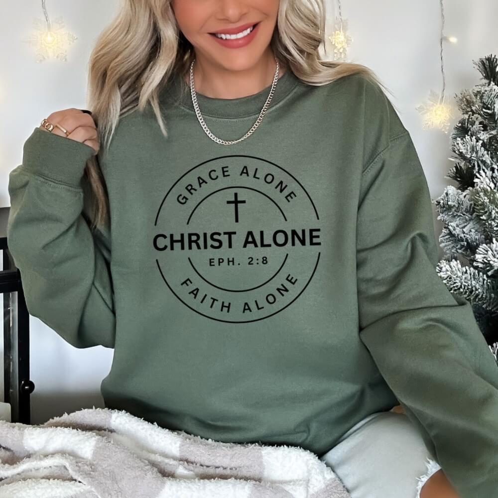 Christ Alone Sweatshirt