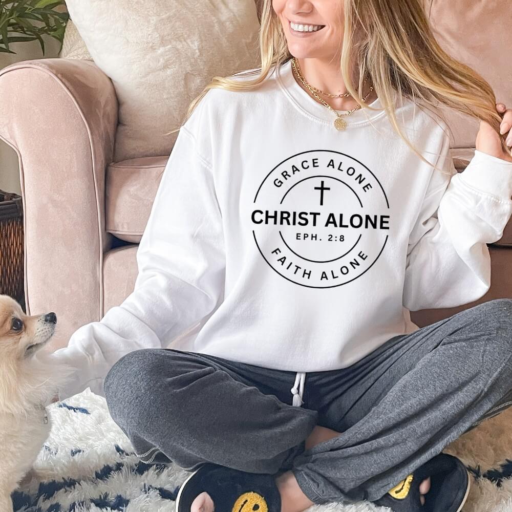 Christ Alone Sweatshirt