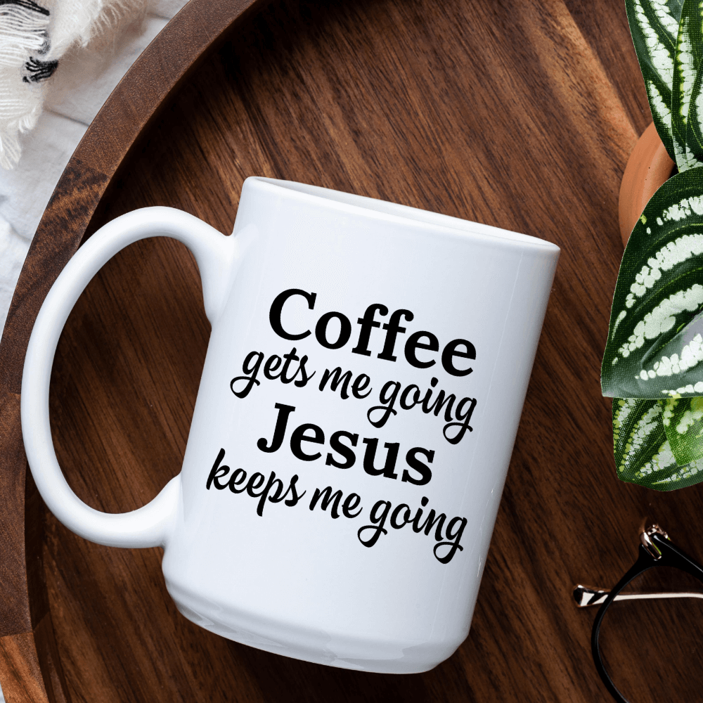 Coffee and Jesus Mug