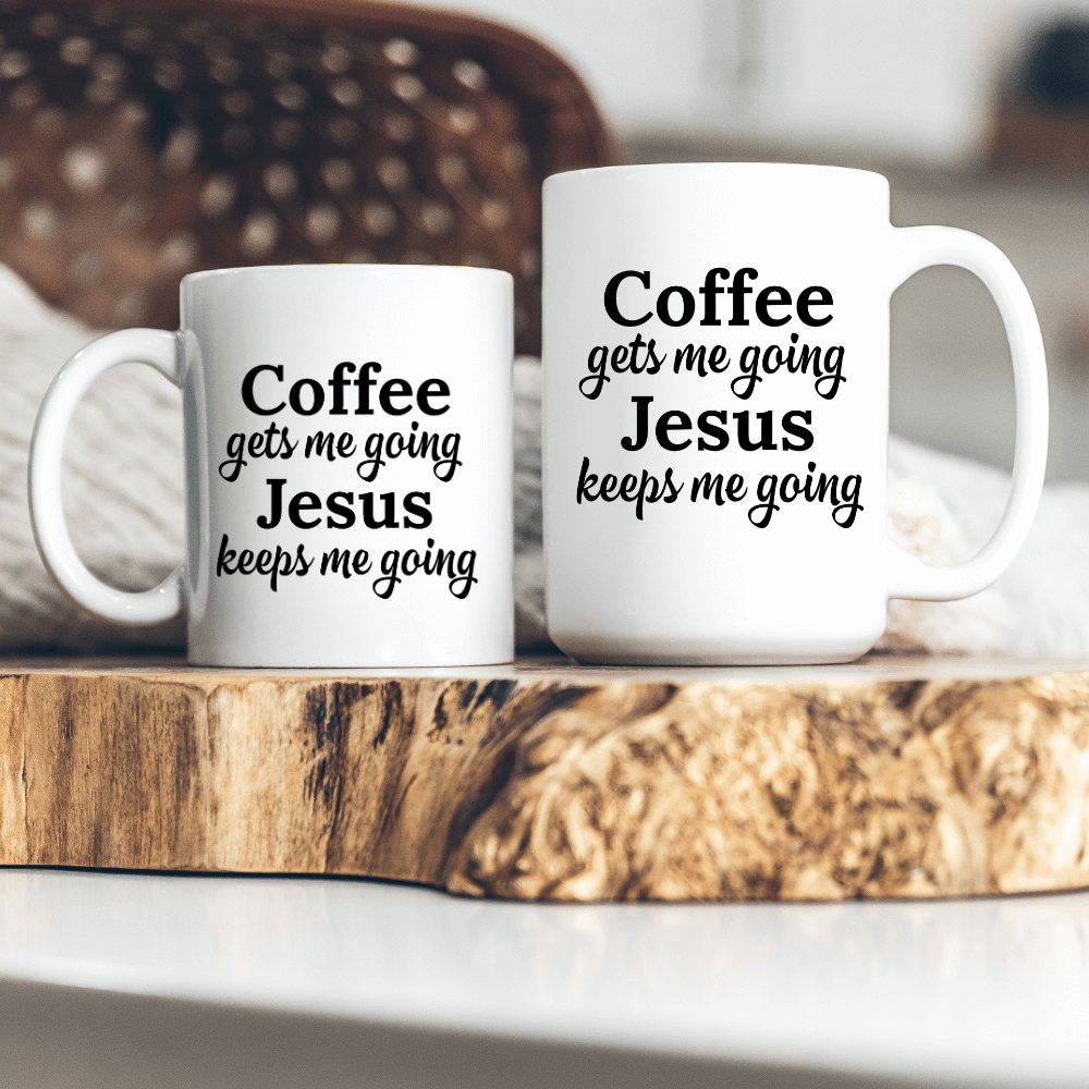 Coffee and Jesus Mug