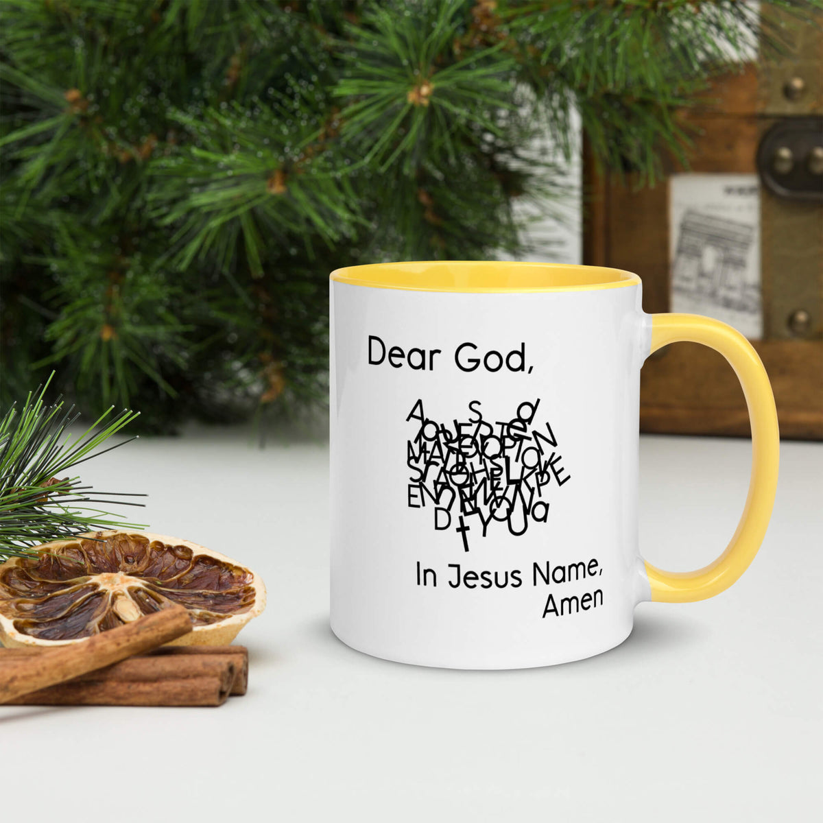 Dear God Mug