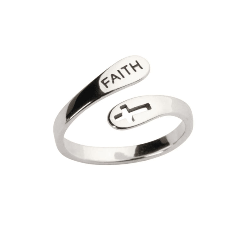 Faith Cross Ring