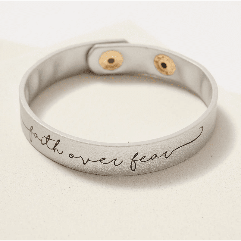 Faith Over Fear Bracelet