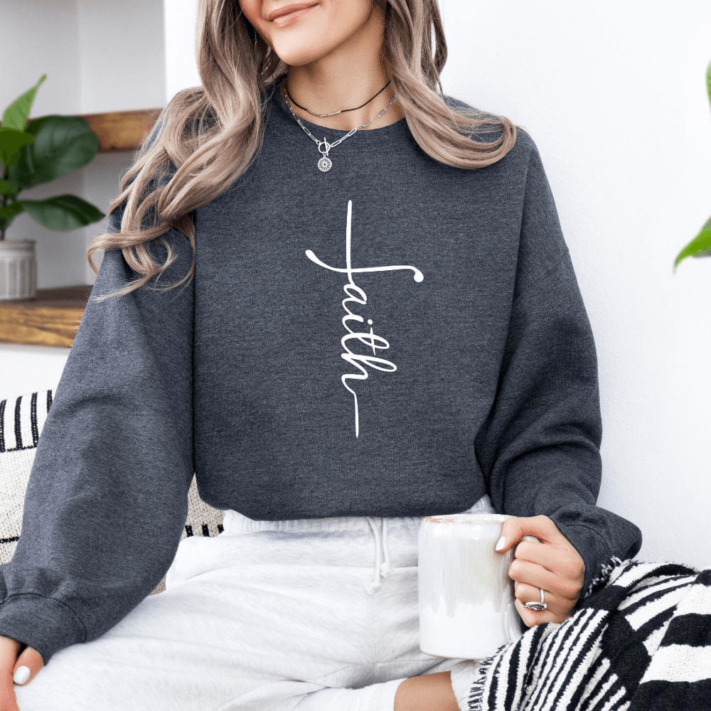 Faith Cross Sweatshirt