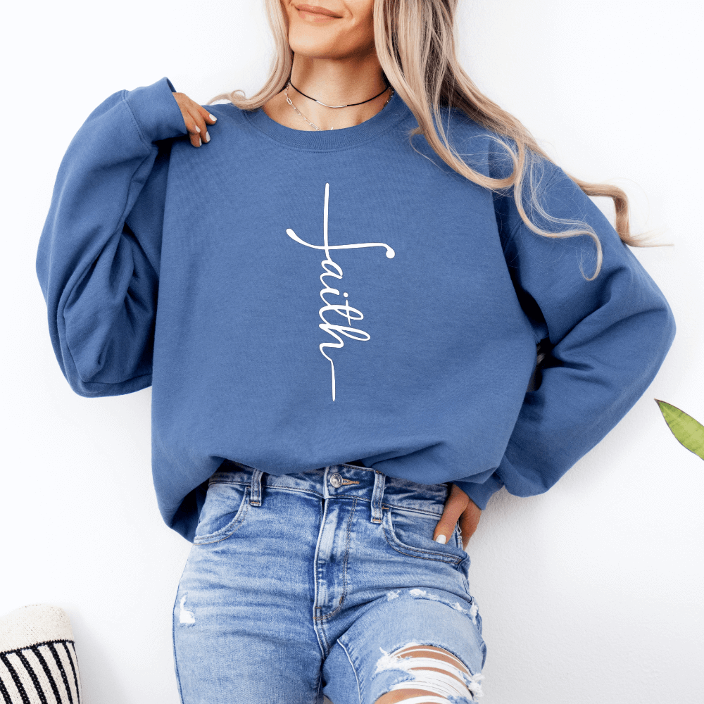 Faith Cross Sweatshirt