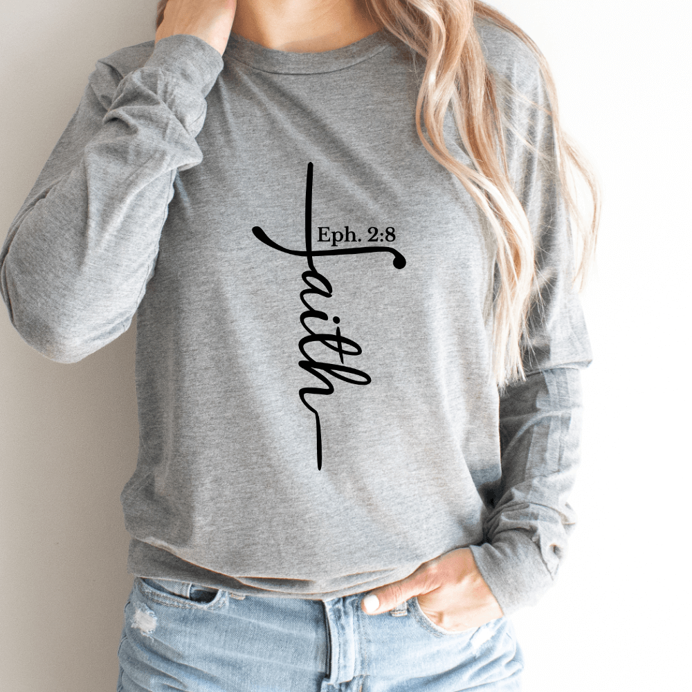 Faith Long Sleeve Tee