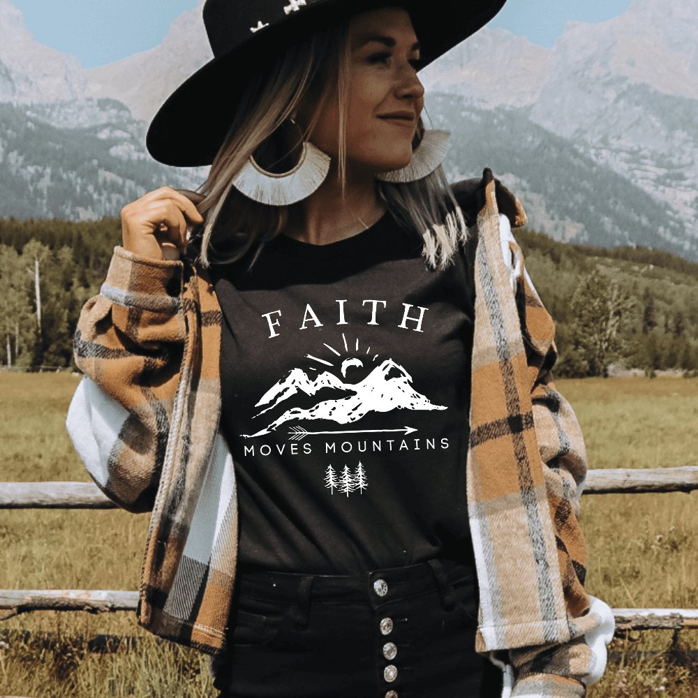 Faith Moves Mountains Tee