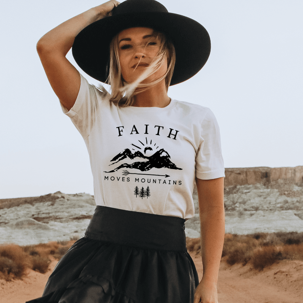 Faith Moves Mountains Tee