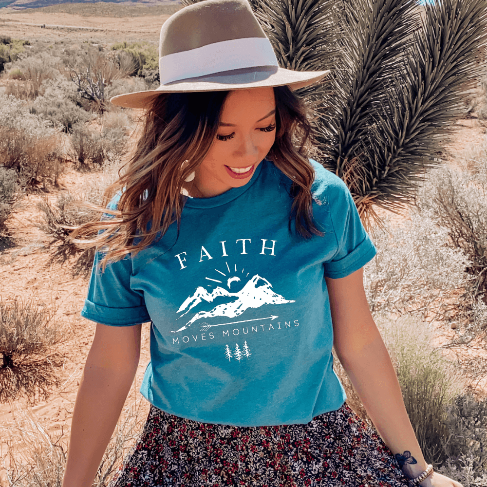 Faith Moves Mountains Tee