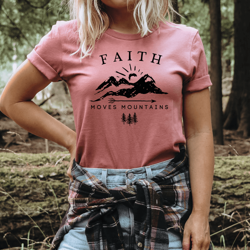 Faith Moves Mountains Tee