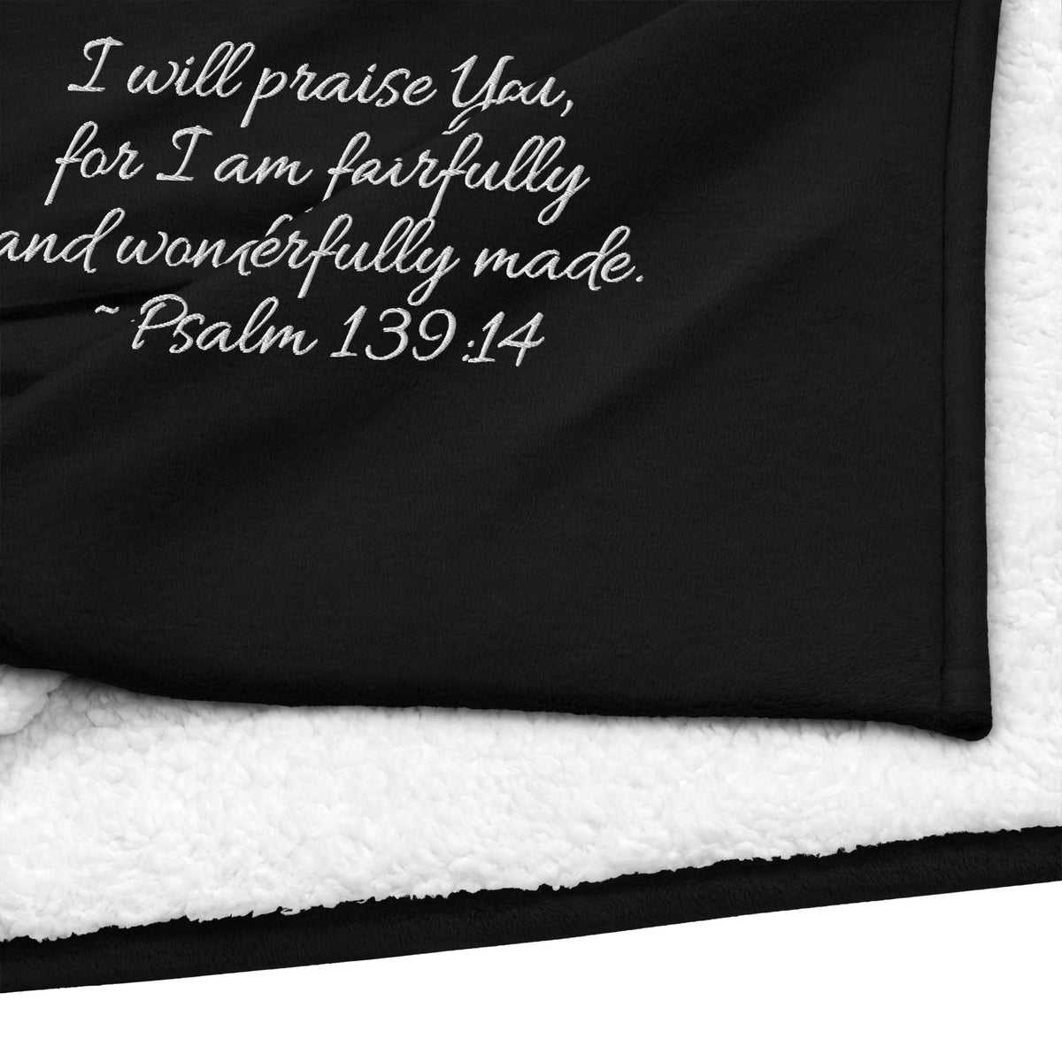 Fearfully And Wonderfully Made Blanket