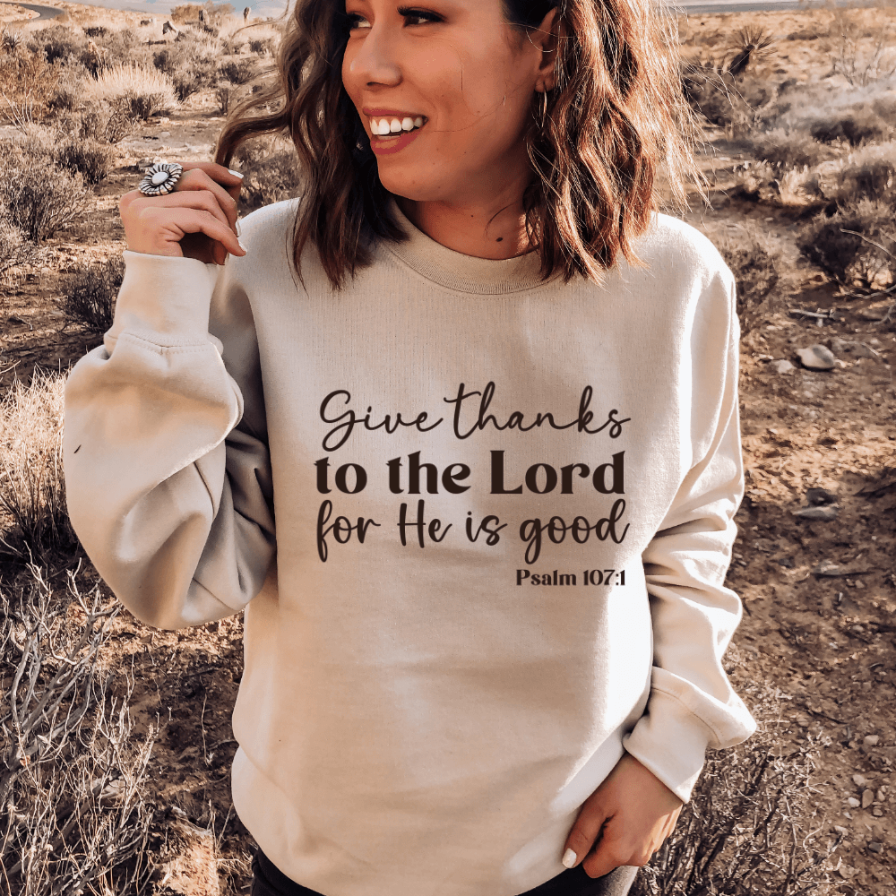 Give Thanks Sweatshirt