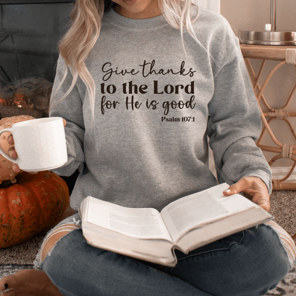 Give Thanks Sweatshirt