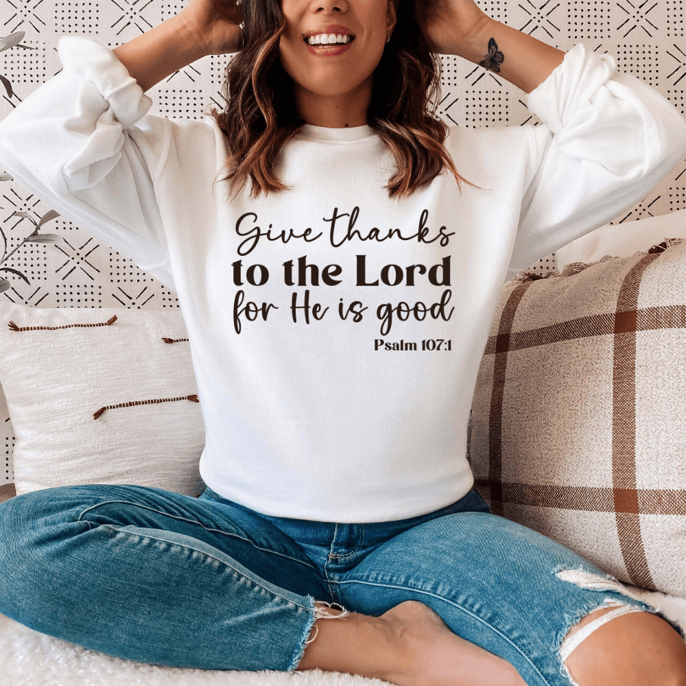 Give Thanks Sweatshirt