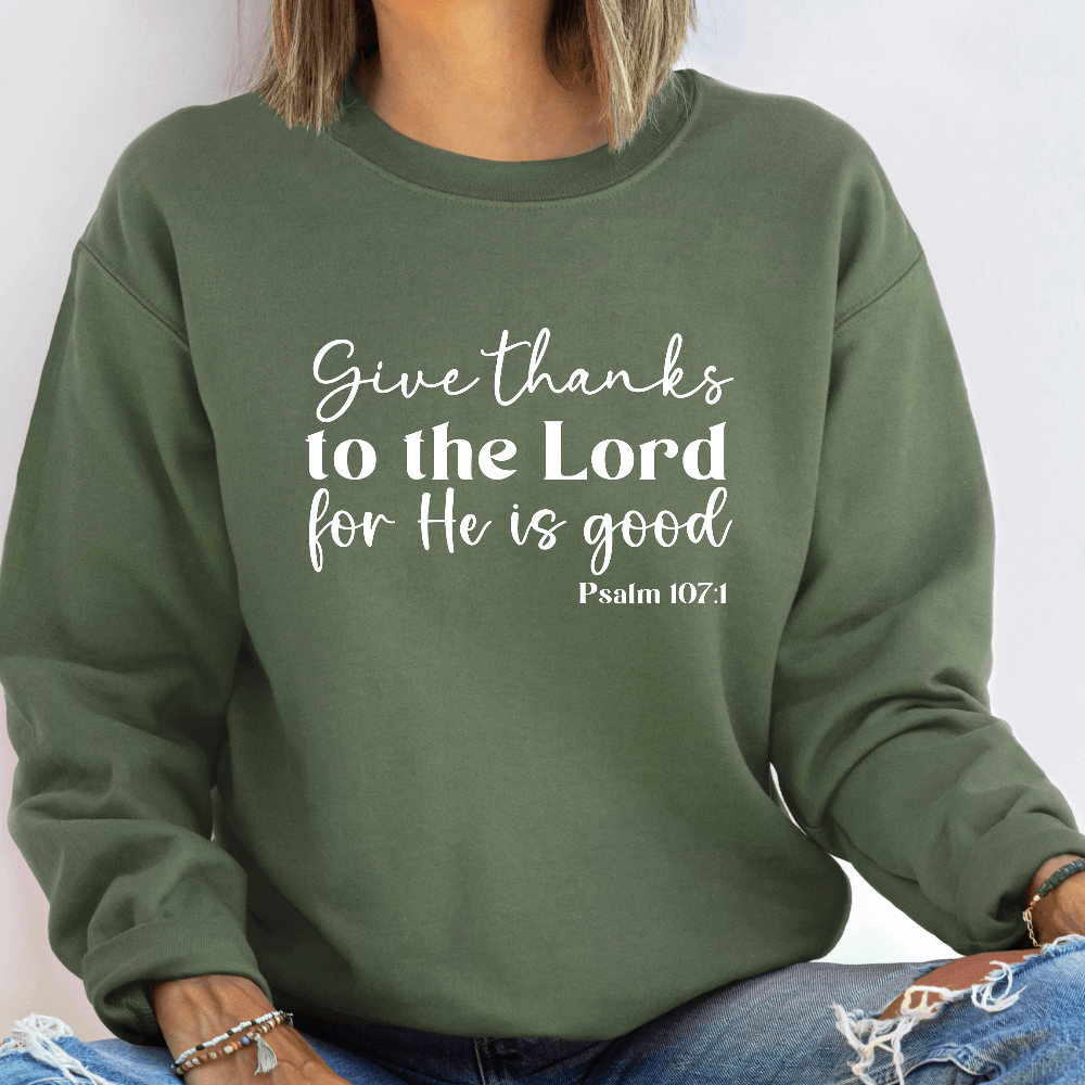 Give Thanks Sweatshirt