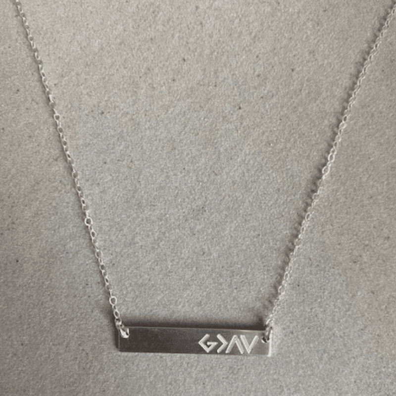 God is Greater Necklace