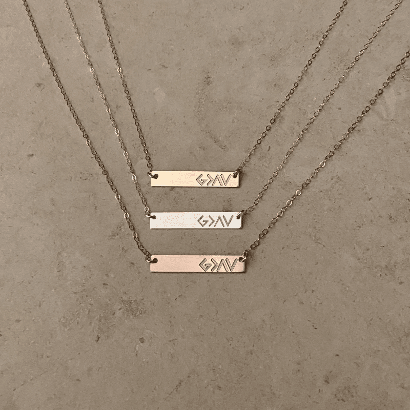 God is Greater Necklace