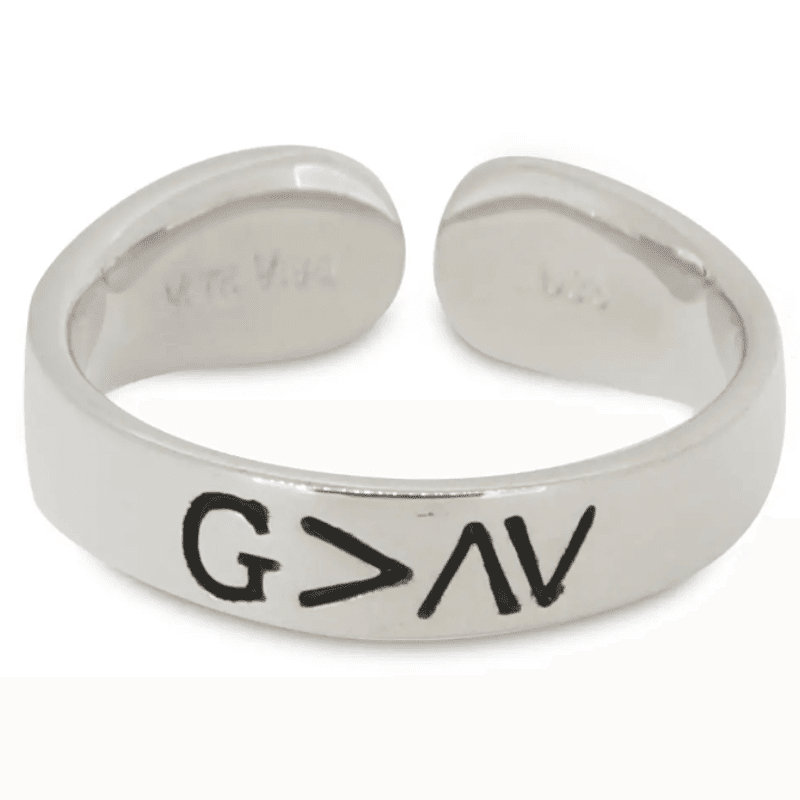 God is Greater Ring