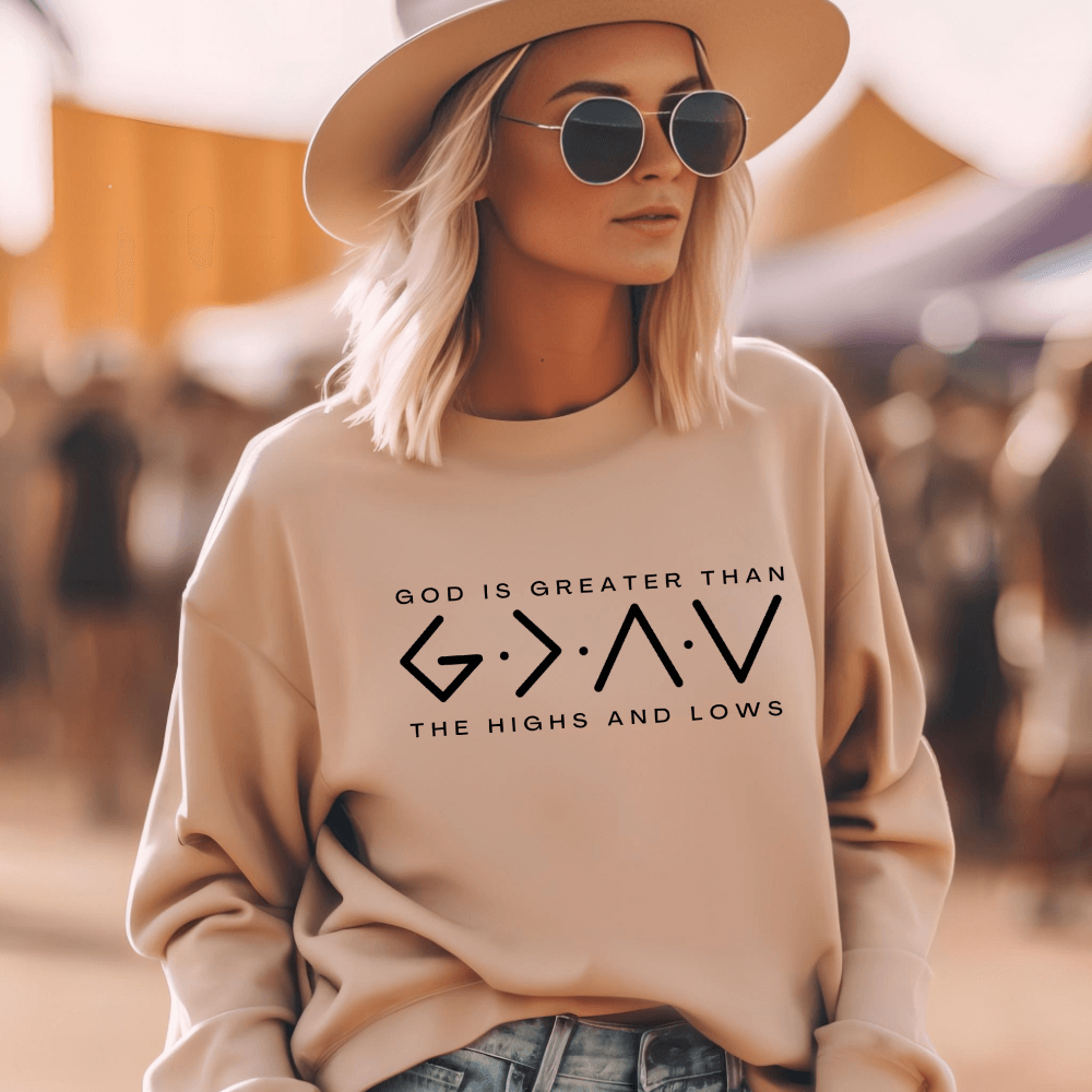 God is Greater Sweatshirt