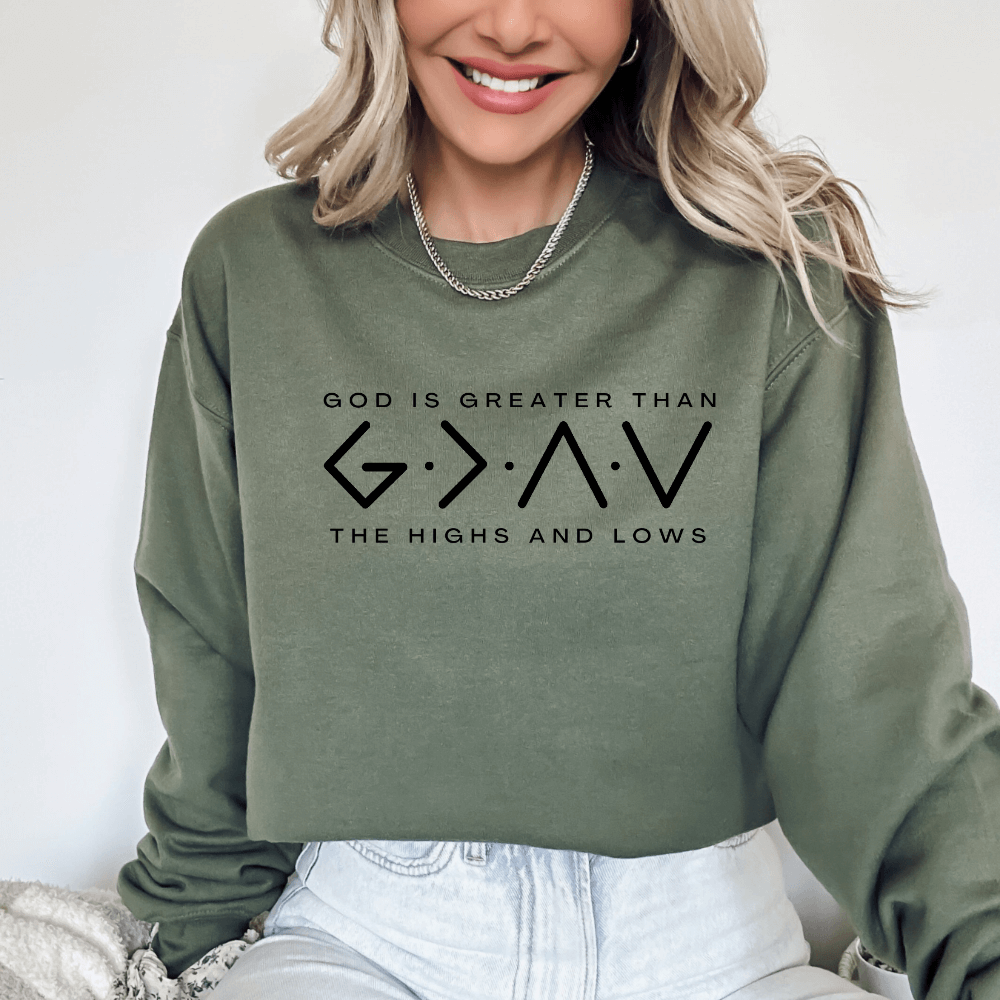 God is Greater Sweatshirt