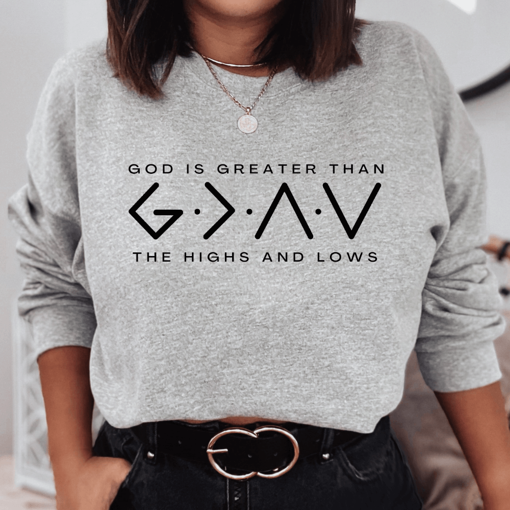 God is Greater Sweatshirt