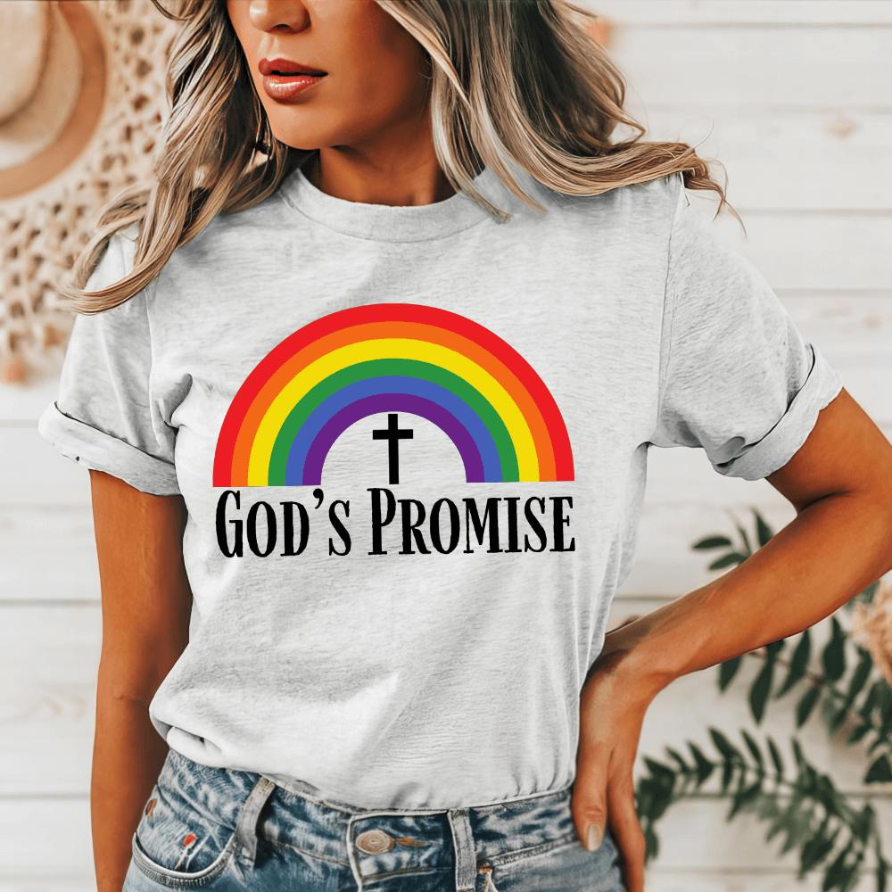 God&#39;s Promise Rainbow Shirt