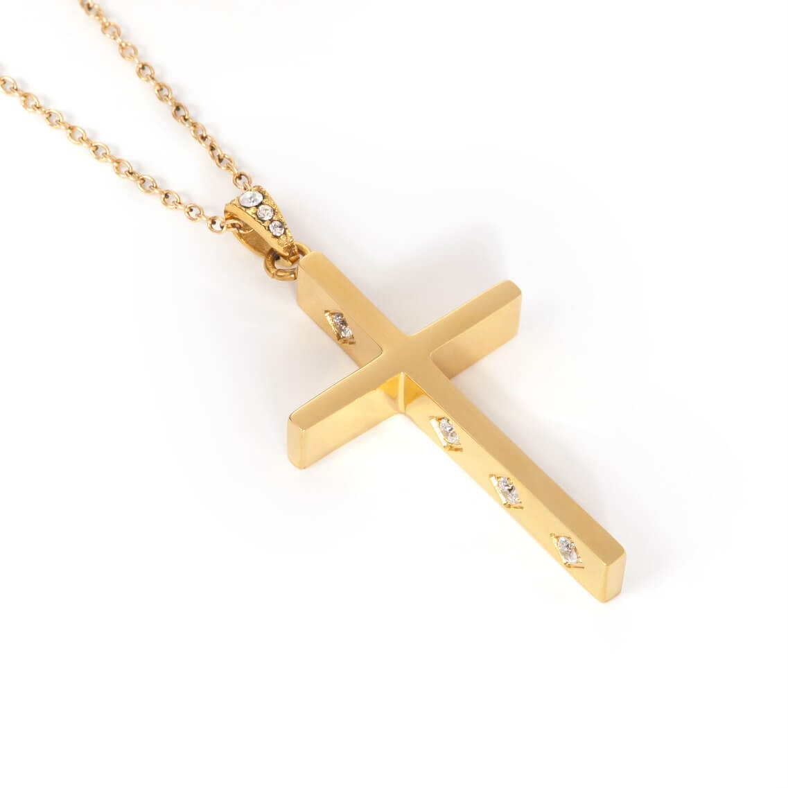 Gold Cross Pendant