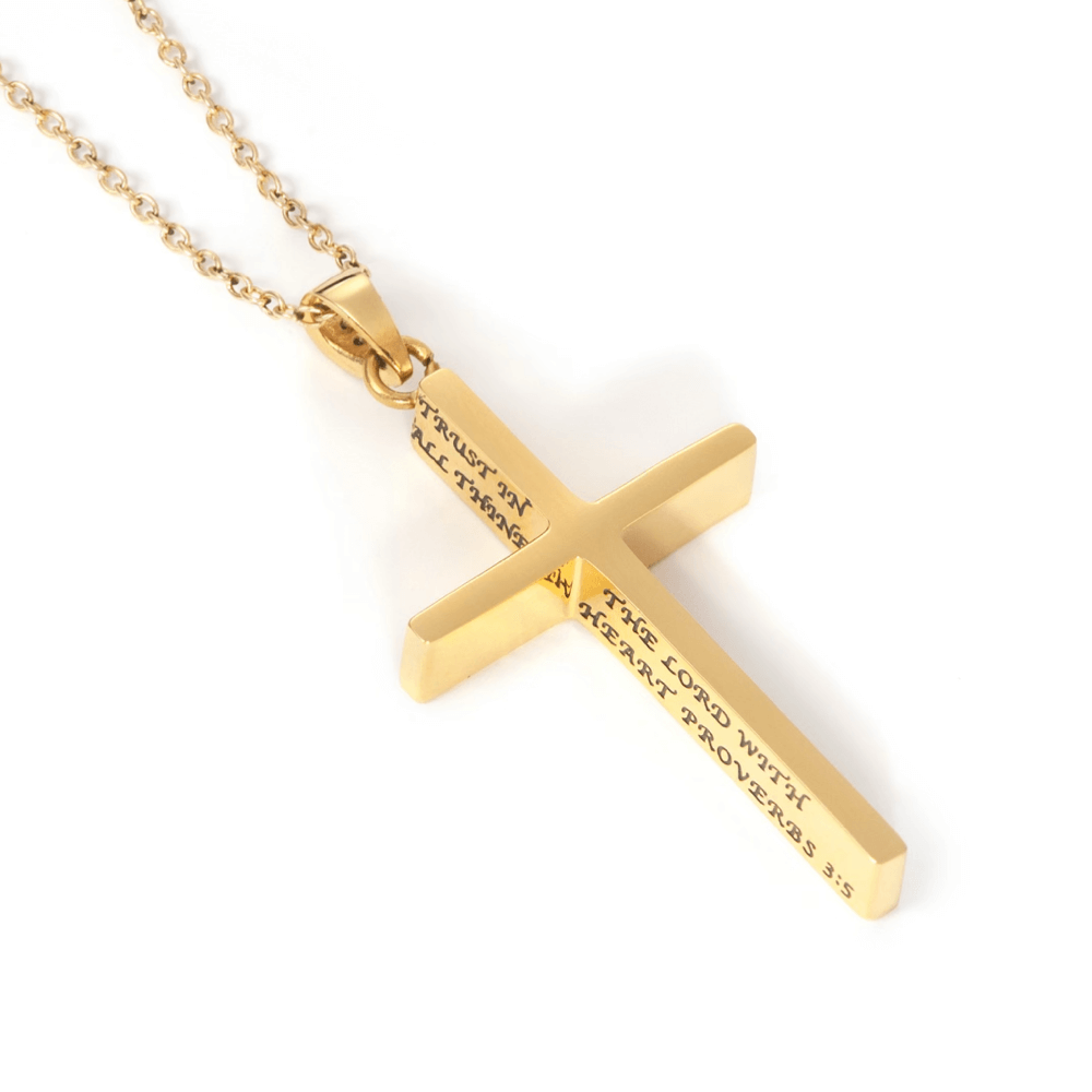 Gold Cross Pendant