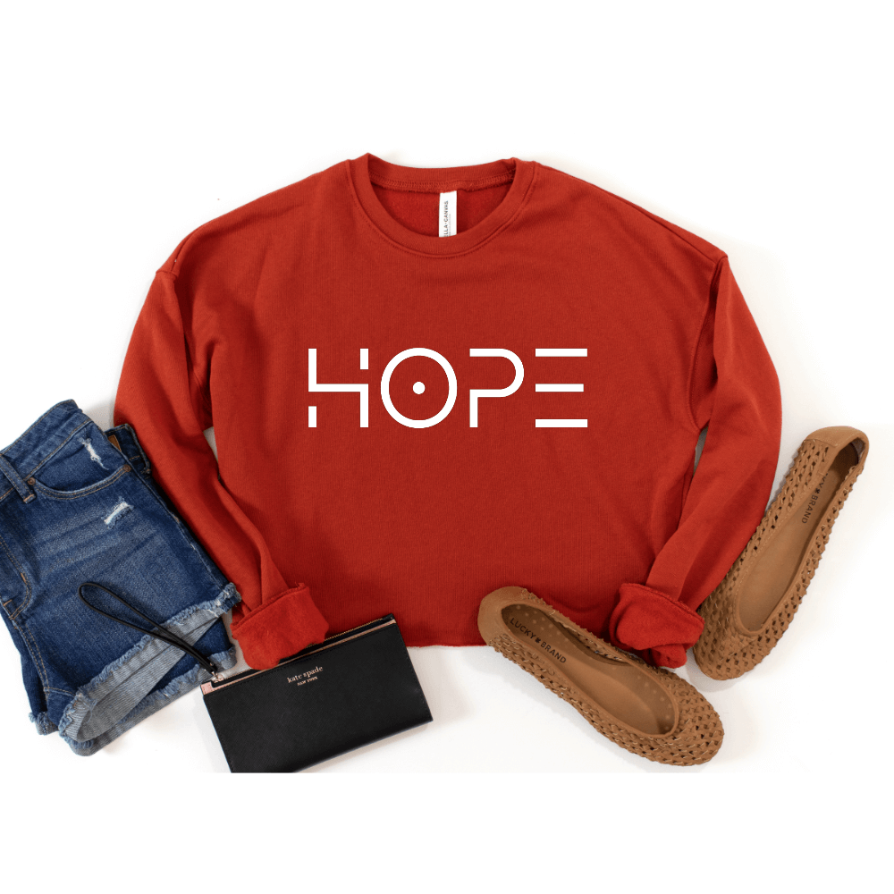 Hope Crop Sweatshirt