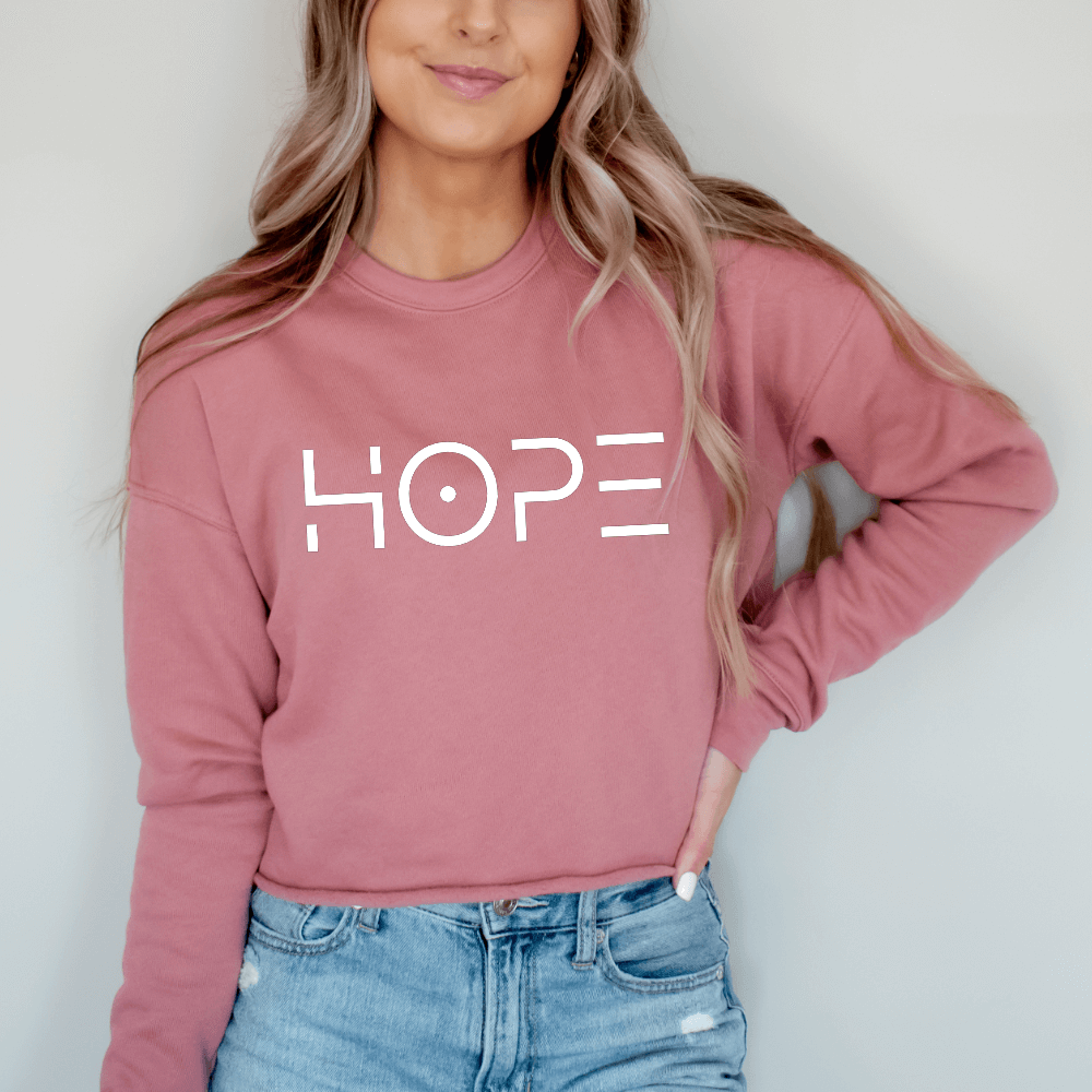 Hope Crop Sweatshirt