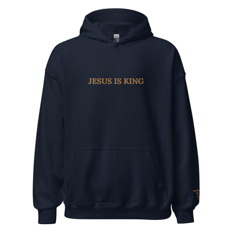 MAYO JESUS Embroidery Half zip Hoodie